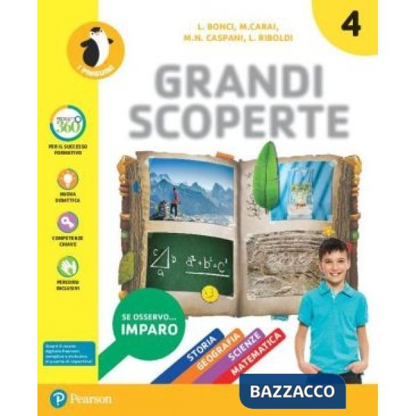 GRANDI SCOPERTE 4 VOL + ATL. + ACOLPODOCCHIOANTROP
