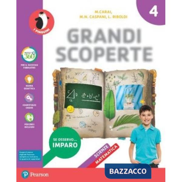 GRANDI SCOPERTE 4 SCIENTIFICO VOL + ACOLPODOCCHIOS