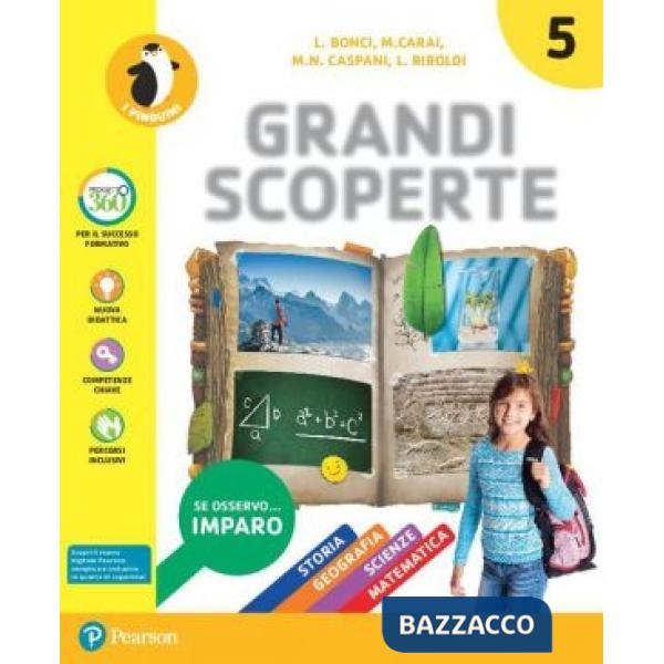 GRANDI SCOPERTE 5 VOL + QUAD. ANTROPOLOGICO + QUAD