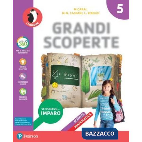 GRANDI SCOPERTE 5 SCIENTIFICO VOL + QUAD. SCIENTIF