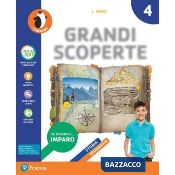 GRANDI SCOPERTE 4 ANTROPOL VOL + ATL. + ACOLPODOCC