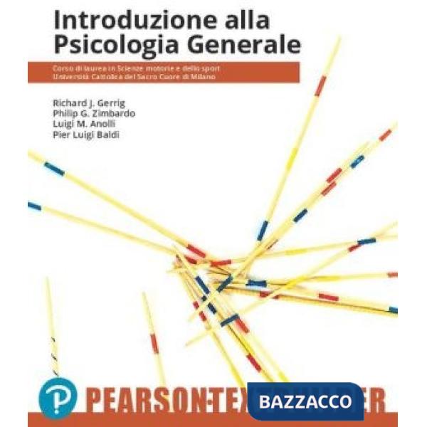 INTRODUZ. ALLA PSICOLOGIA GENERALE PER UNIVERSITA' CATTOLICA