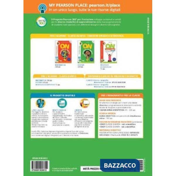 ON ACCENDI MENTE 4 SCIENTIFICO MATEMATICA + SCIENZ