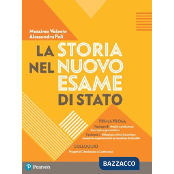 LA STORIA NEL NUOVO ESAME STATO