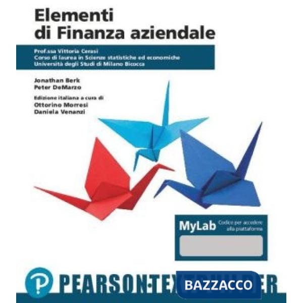 ELEMENTI DI FINANZA AZIENDALE CON MYLB