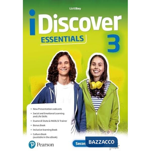 IDISCOVER ESSENTIAL 2 ED LEVEL 3 STUDENT'S BOOK & WB WITH INCLUSIVE LE
