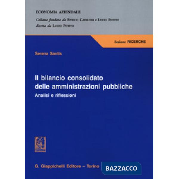 BILANCIO CONSOLIDATO DELLE AMMINISTRAZIONI PUBBLICHE