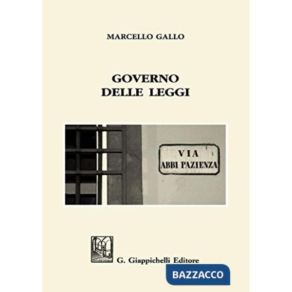 Governo delle leggi