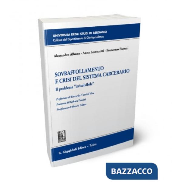 Sovraffollamento e crisi del sistema carcerario. Il problema «irrisolvibile»