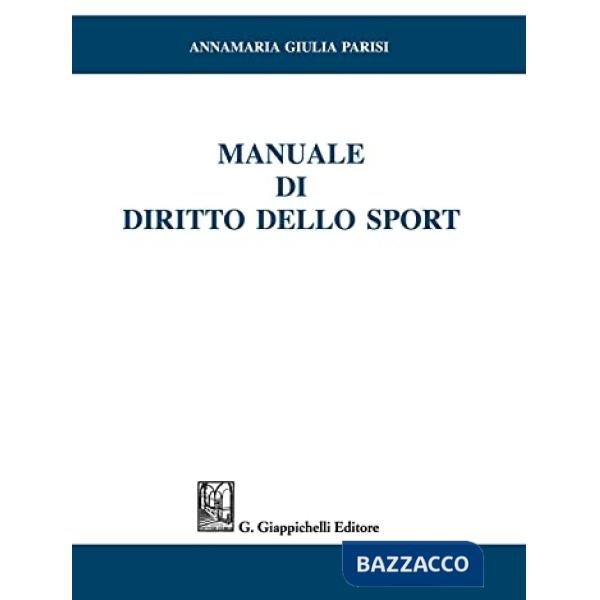 Manuale di diritto dello sport