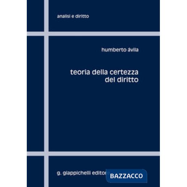Teoria della certezza del diritto