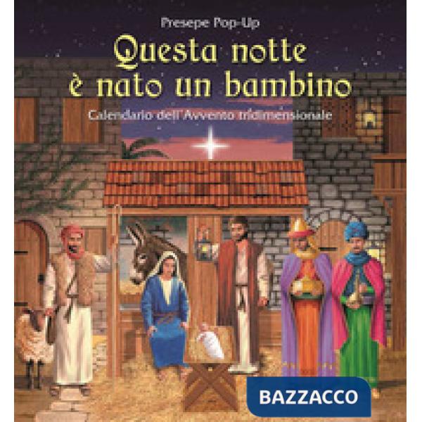 Questa notte è nato un bambino. Calendario dell'Avvento 3D. Presepe pop-up. Ediz. a colori