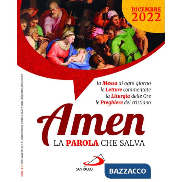Amen. La parola che salva (2022). Vol. 12: Dicembre