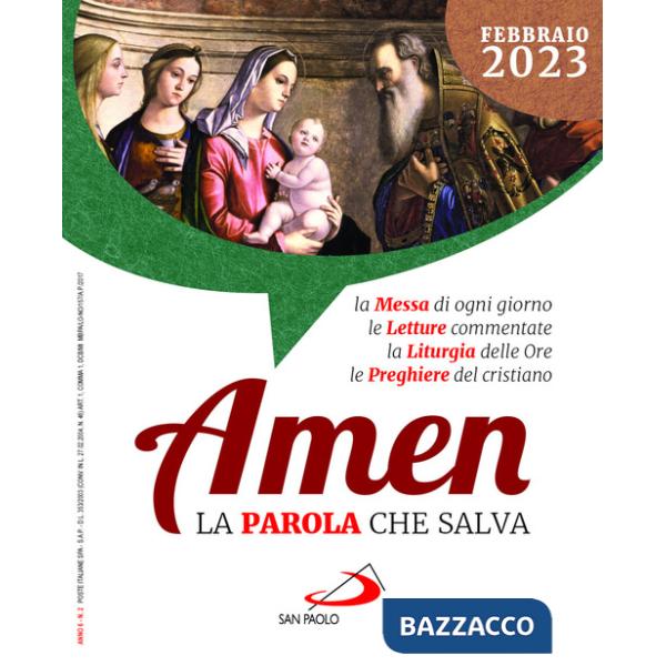 Amen. La parola che salva (2023). Vol. 2: Febbraio
