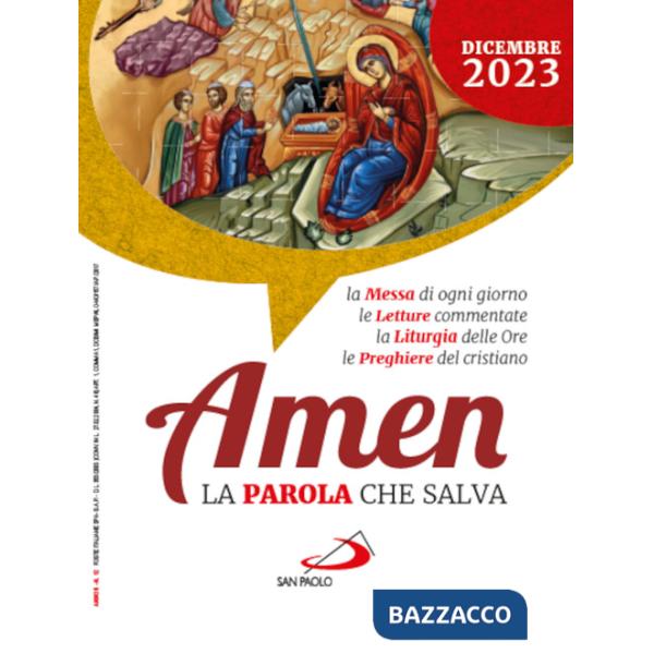 Amen. La parola che salva (2023). Vol. 12: Dicembre
