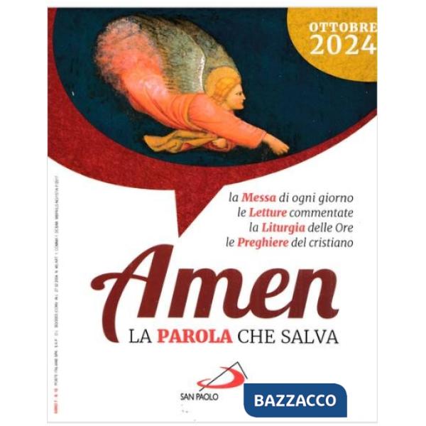 Amen. La parola che salva (2024). Vol. 10: Ottobre
