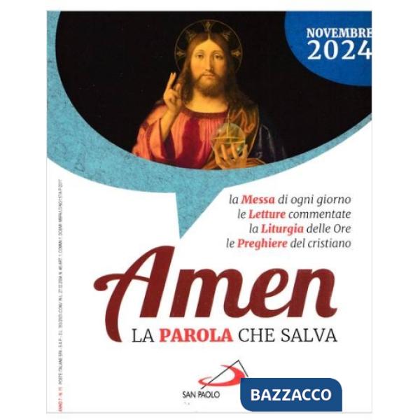 Amen. La parola che salva (2024). Vol. 11: Novembre