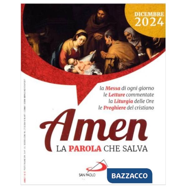 Amen. La parola che salva (2024). Vol. 12: Dicembre