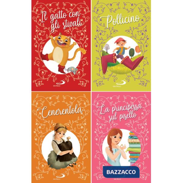 Gatto con gli stivali-Pollicino-Cenerentola-La principessa sul pisello