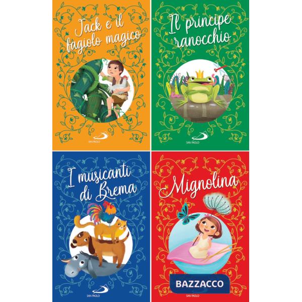 Jack e il fagiolo magico-Il principe ranocchio-I musicanti di Brema-Mignolina. Ediz. a colori