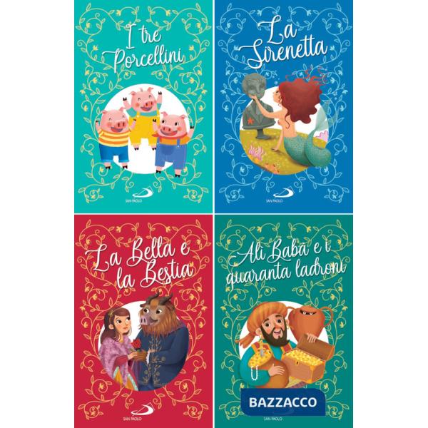 Tre porcellini-La sirenetta-La Bella e la bestia-Alì Babà e i quaranta ladroni (I)