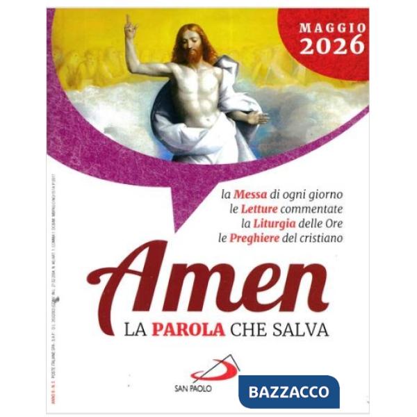 Amen. La parola che salva (2026). Vol. 5: Maggio