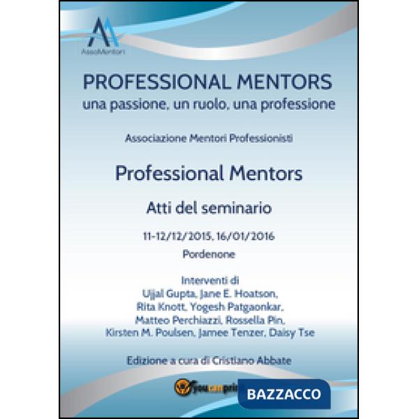 Professional mentors. Atti del seminario