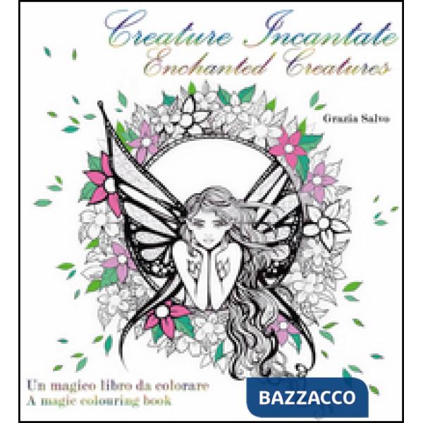 Creature incantate. Enchanted creatures. Colouring book