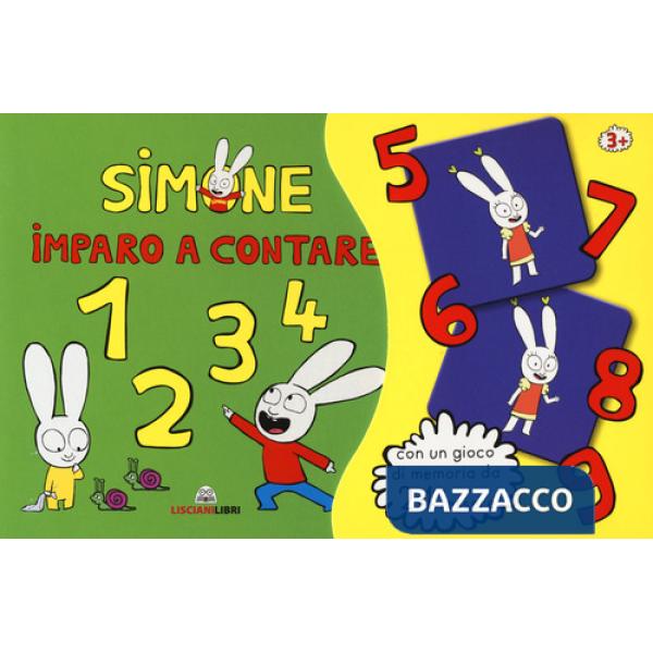 Simone. Imparo a contare. Ediz. a colori. Con gioco di memoria da 24 tessere