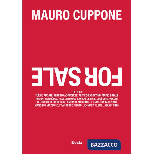 Mauro Cuppone. For sale. Ediz. italiana e inglese