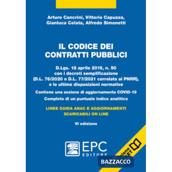 Il codice dei contratti pubblici. Ediz. pocket