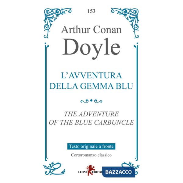 Avventura della gemma blu. Testo originale a fronte (L')