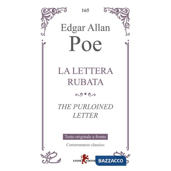 Lettera rubata. Testo inglese a fronte (La)