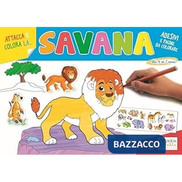 SAVANA -ATTACCA E COLORA