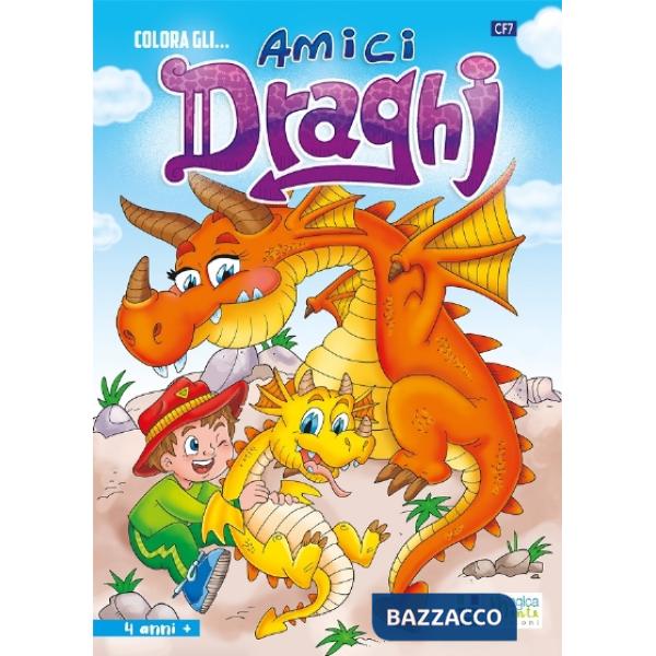 Colora gli amici draghi