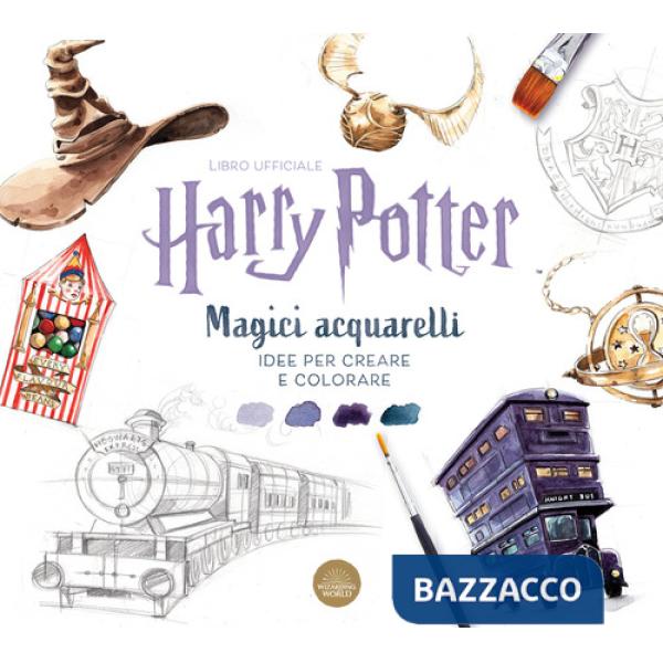 Harry Potter. Magici acquarelli. Idee per creare e colorare. Ediz. a colori