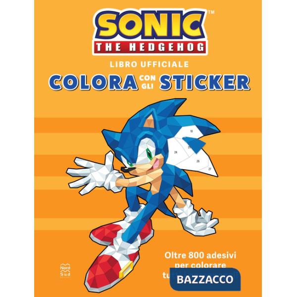 Sonic the Hedgehog. Colora con gli sticker. Ediz. a colori