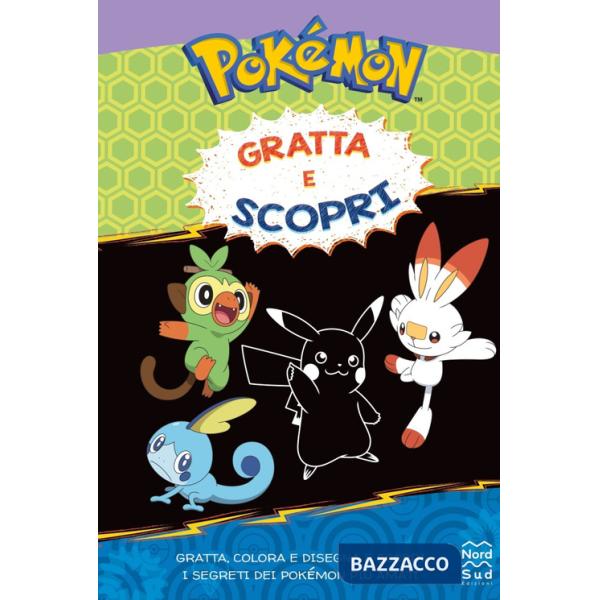Pokémon. Gratta e scopri. Ediz. illustrata. Con stilo in legno