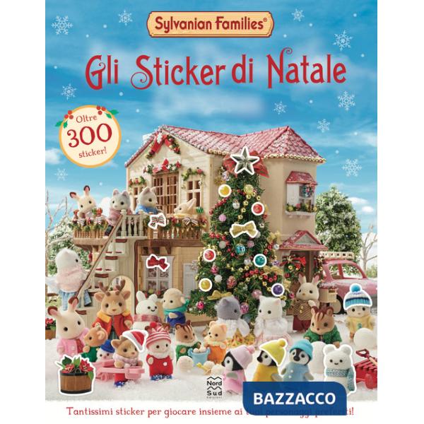 Sylvanian families. Gli sticker di Natale