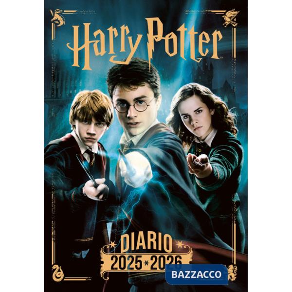 Diario di Harry Potter 2025-2026. Agenda scolastica giornaliera. Ediz. ufficiale