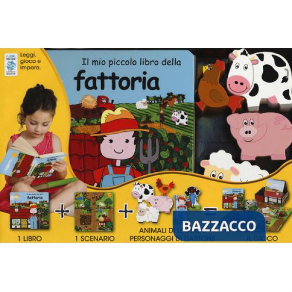 Mio piccolo libro della fattoria. Little village. Ediz. a colori. Con gadget (Il)