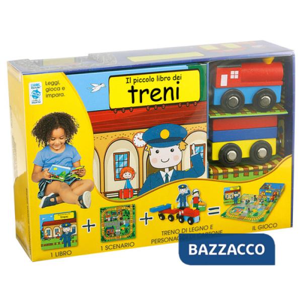Piccolo libro dei treni. Little village. Ediz. a colori. Con gadget. Con puzzle (Il)