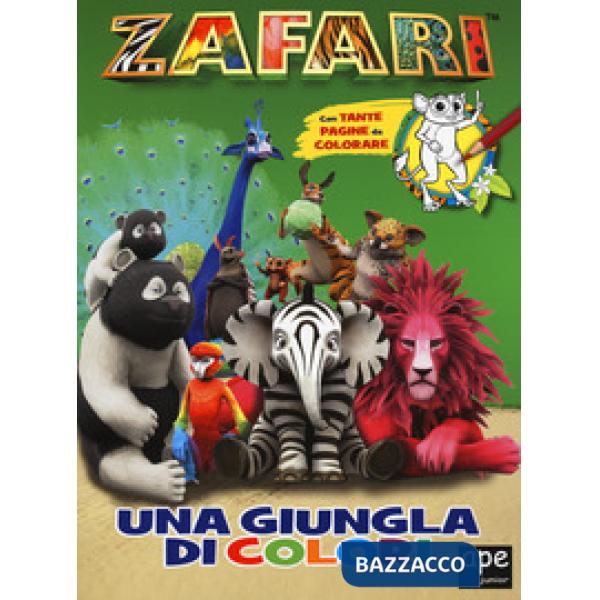 Giungla di colori. Zafari. Ediz. a colori (Una)