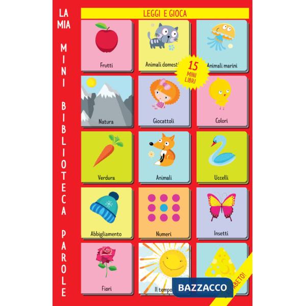 Parole. La mia mini biblioteca. Ediz. a colori