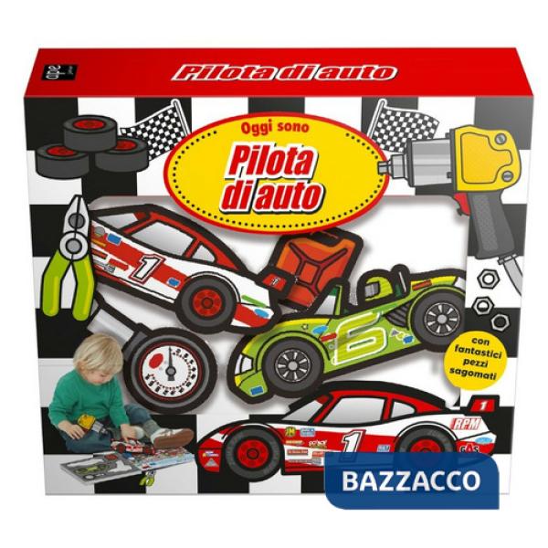 Oggi sono pilota di auto. Ediz. a colori. Con gadget
