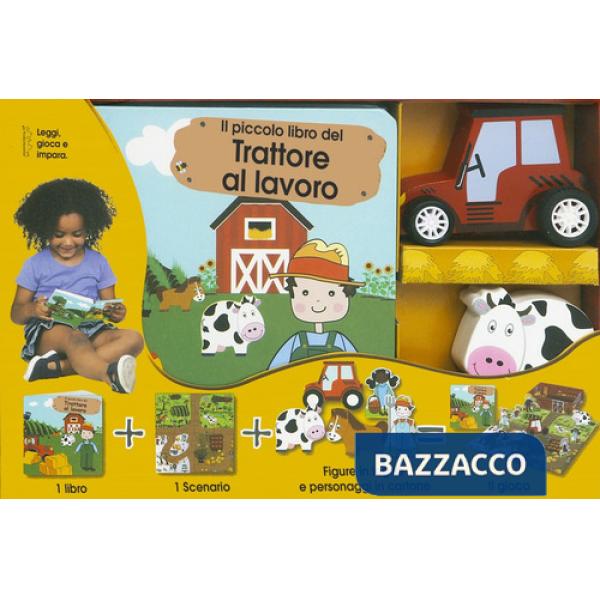 Fattoria e i suoi trattori. Little village. Ediz. a colori. Con gadget (La)