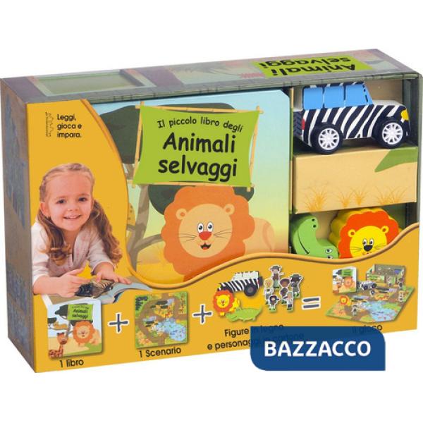 Mio piccolo libro degli animali selvaggi. Little village. Ediz. a colori. Con gadget (Il)