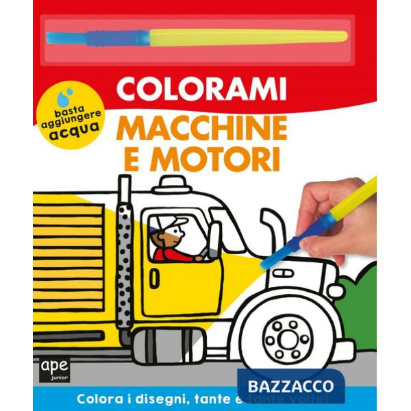 Macchine e motori. Colorami. Ediz. illustrata