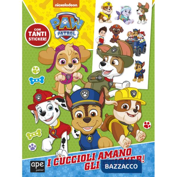 Cuccioli amano gli sticker! Paw Patrol. Ediz. a colori (I)