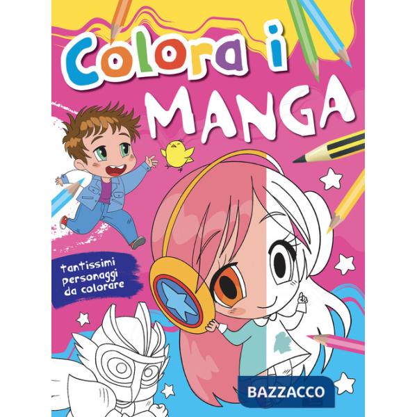 Colora i manga. Ediz. illustrata